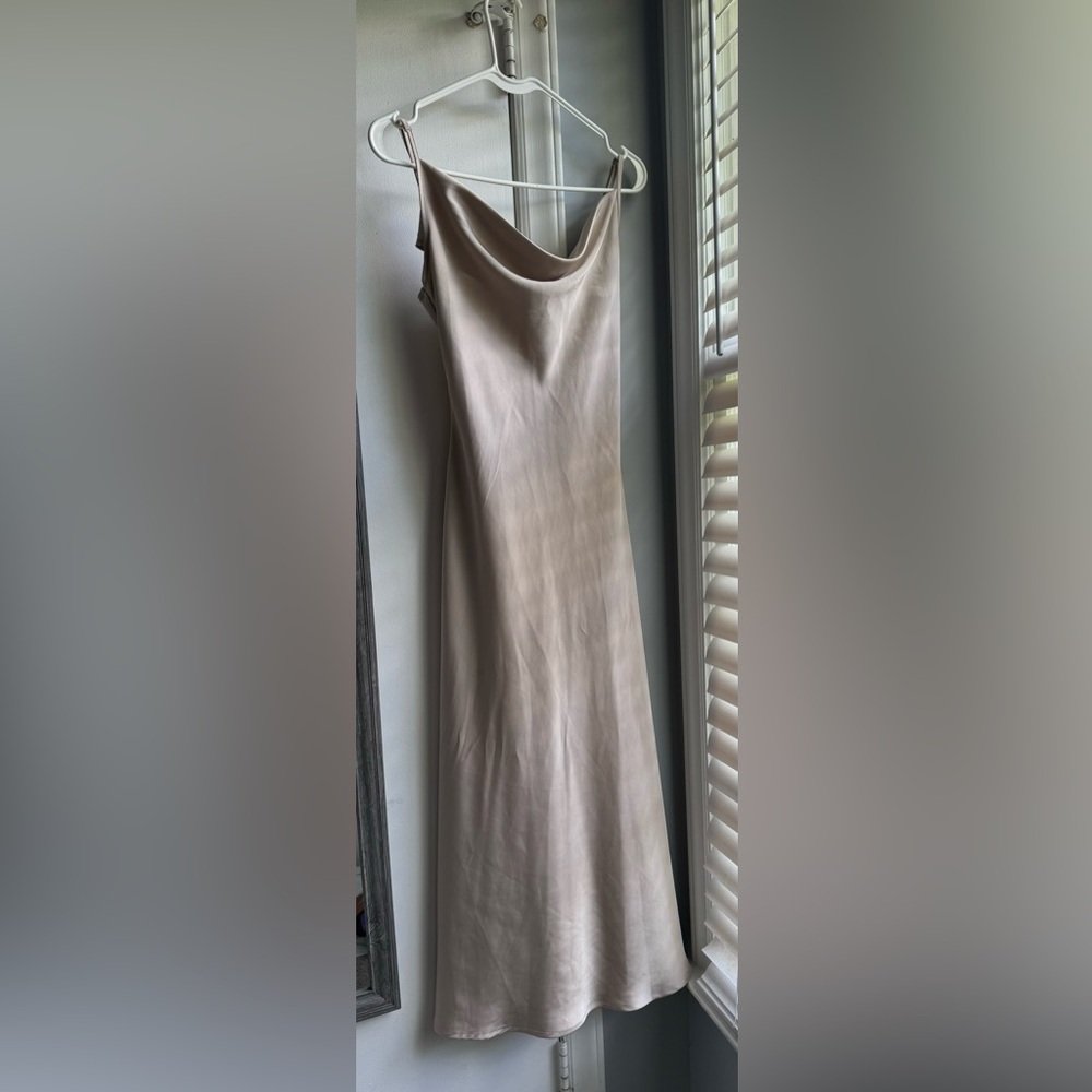 SHEIN silk dress